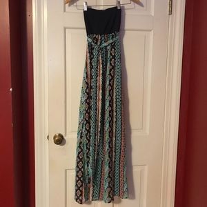 Strapless Maxi Dress